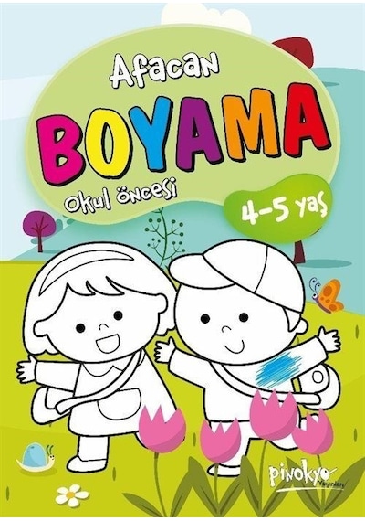 4-5 Yaş Afacan Boyama Okul Öncesi / Buçe Dayı
