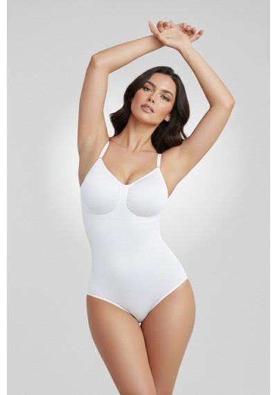 Mistirik Mimola Model 3 Bölge Etkili Örmekumaş Yapılı String Body Beyaz Renk047