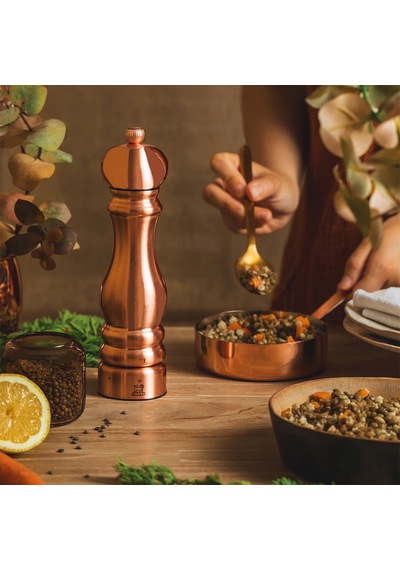 Peugeot Paris Chef Tuz Değirmeni Bakır 22 Cm Çok Renkli