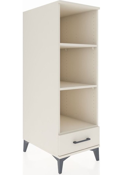 Kronos Dolap 3 Raflı Tek Çekmeceli 44x59x134 Aytaşı-aytaşı Aytaşı
