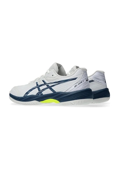 Asics Büyük Unisex Çocuk Beyaz Voleybol Ayakkabısı 1044a052-104 Mavi