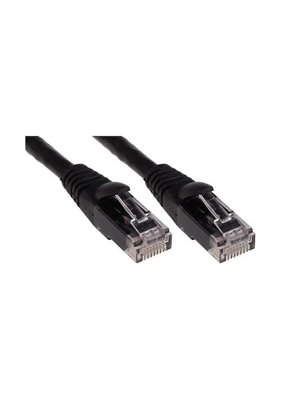 Ods 2metre Cat6 Utp Lszh Saf Bakır Siyah Patch Kablo 5'li Paket -217612