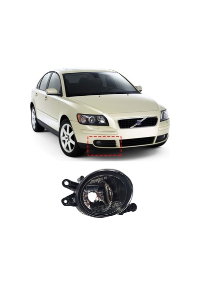 Volvo S40 Sağ Sis Farı 2005 2006 2007 Sıfır Yedek Parça