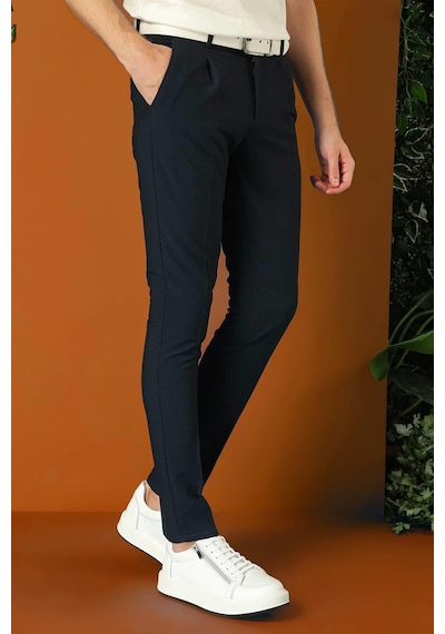 Efor Comfort Fit Gofre Kumaş Pileli Pamuk Casual Lacivert Pantolon P 1148 Lacivert Efor Comfort Fit Gofre Kumaş Pileli Pamuk Casual Lacivert Pantolon P 1148 Lacivert