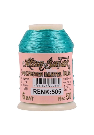 Hubrendy Tedarik Altınbaşak Oya Ve Dantel İpi 20 Gr - Royaleks - No: 505