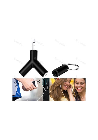 2 Çıkışlı Stereo Kulaklık Çoklayıcı 4495P Splitter Swıtch Dönüştü