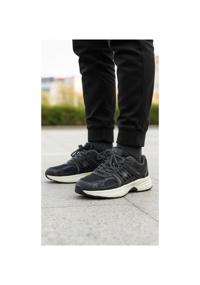 Lumberjack Abel Comfort Taban Erkek Sneaker Spor Ayakkabı 667800001352 01 Siyah Siyah