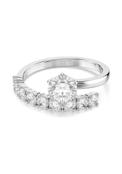Swarovski 5753577 Yüzük Matrıx:rıng Open Whı/rhs 60 Metalik Ayarlanabilir