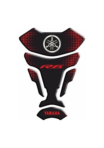Yamaha R6 Uyumlu Tank Pad 003 Çok Renkli