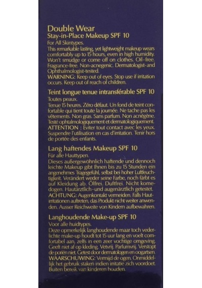 Estée Lauder Double Wear Foundation 30 Ml No 2w2 Rattan Fondöten 1 Paket 1 X 30 Ml Sku: Smg8690010472441