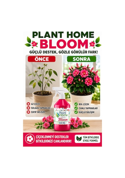 Sıvı Bitki Besini Seti Bloom Çiçeklenme Destekleyici 2x500 Ml 1 L