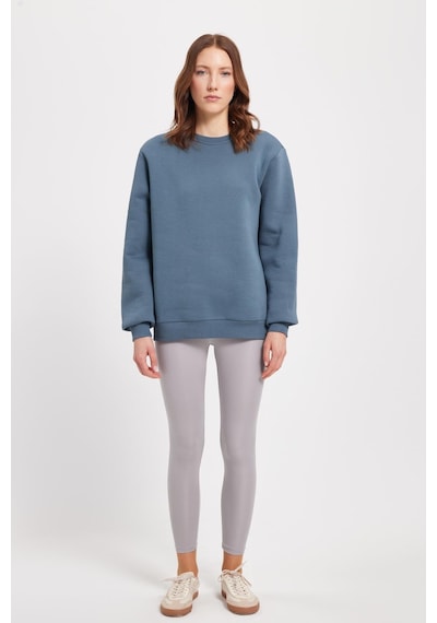 Tudors Kadın Oversize Geniş Kesim Pamuklu 3 İplik İçi Polarlı Basic Koyu Gri Bisiklet Yaka Sweatshirt-42289 Koyu Gri Tudors Kadın Oversize Geniş Kesim Pamuklu 3 İplik İçi Polarlı Basic Koyu Gri Bisiklet Yaka Sweatshirt-42289 Koyu Gri