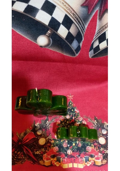 Mum Yonca Set 2 Li Büyük 11 Cm+küçük 9 Cm Yeşil