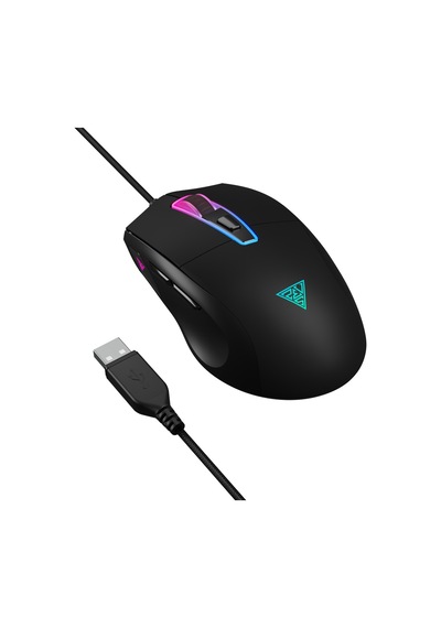 Gamdıas Zeus M5, Rgb Aydınlatma, Usb Kablolu, 7 Tuşlu, Gaming Mouse, 12.800 Dpı, Siyah