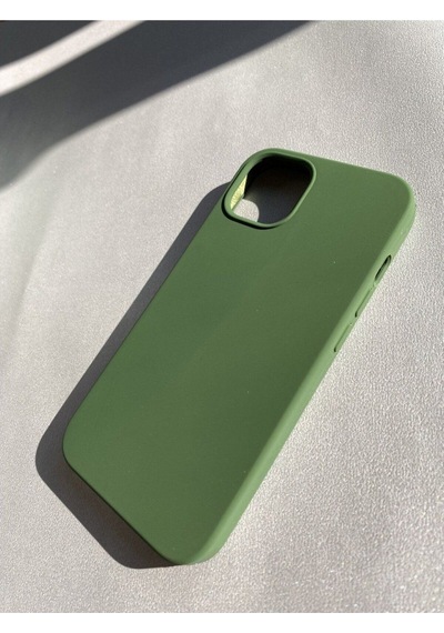 Pointtech Apple Uyumlu iPhone 15 İçi Kadife Süet Yumuşak Liquid Silikon Lansman Telefon Kılıfı