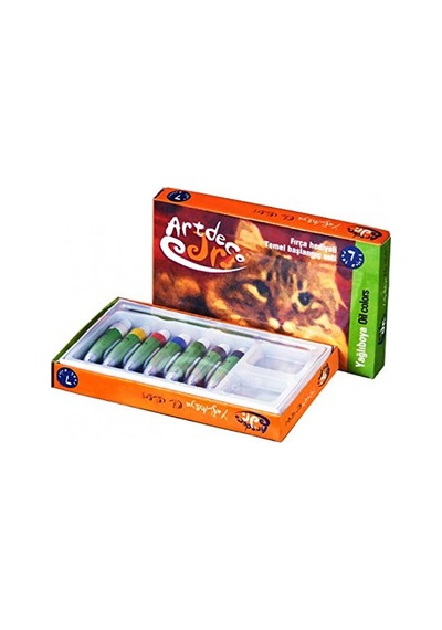 Artdeco Yağlı Boya Jr 8 Ml 7 Renk 310-s1 Çok Renkli