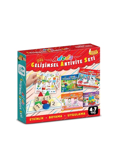 Adeda Gelişimsel Aktivite Seti 4-7 Yaş