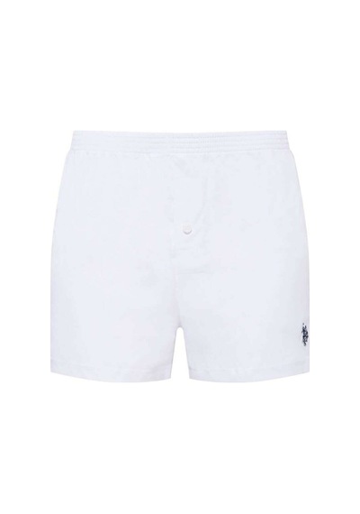 U.S. Polo Assn. U.S Polo Assn. 80054 Erkek Pamuk Boxer-Beyaz - L Beyaz