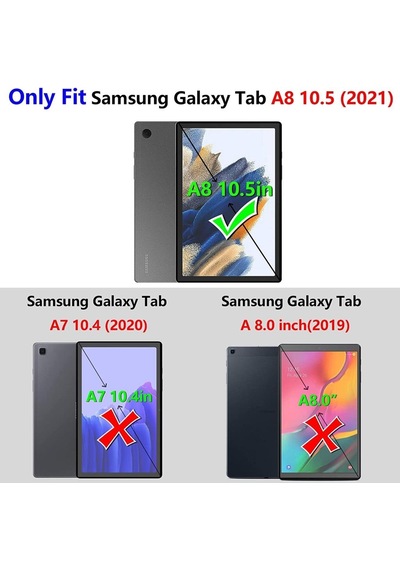 Samsung Uyumlu Galaxy Tab A8 10.5 Sm-x200 2021 Paper Like Mat Ekran Koruyucu