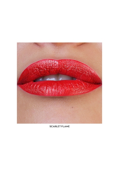 Avon Powerstay High Voltage Spark Likit Ruj Scarlet Flame