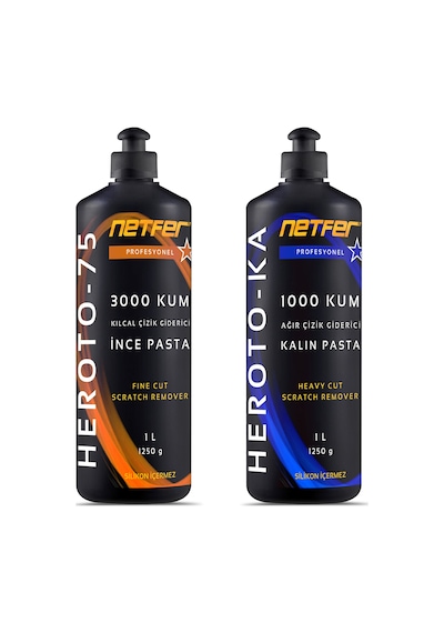 Netfer 2'li İnce Kalın Pasta Set - 2x1 L