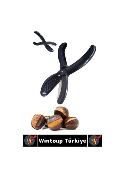 Wintoup Ergonomik Kaymaz Yüzey Güvenli Tutuş Kullanım Kabuk Kesme Çizme Şık Pratik Plastik Kestane Çizeceği