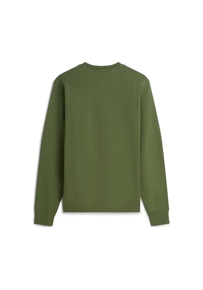 Tommy Hilfiger Brand Love Sweatshırt Erkek Yeşil Sweatshirt - Mw0mw41428