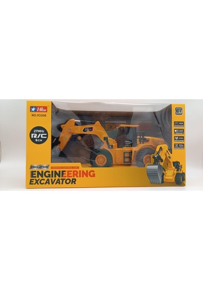 Limon Oyuncak Şarjlı Kumandalı Excavator 93308 Sarı