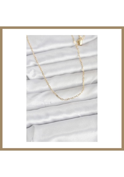 Bezos Cm 14k Gold Renk 60 Cm Zincirli Kadın Kolye 22