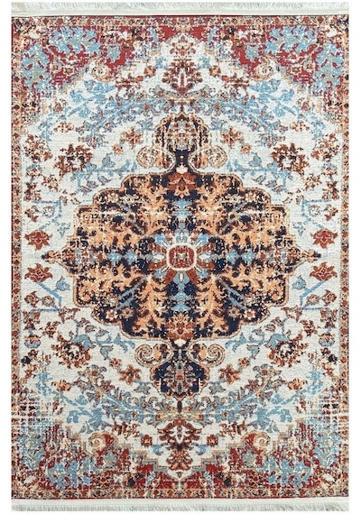 Prizma Halı Vintage Kilim V-6515 Çok Renkli