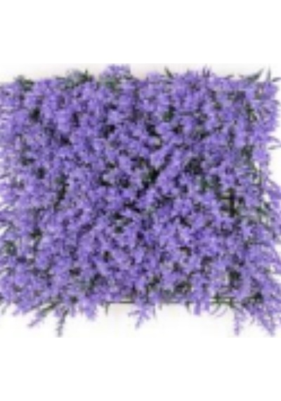 Yapay Nergis Bitki Tabaka Mor 50x50 Cm. Uv Korumalı - Dış Mekan Uyumlu Çok Renkli