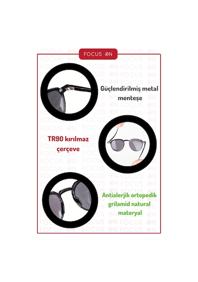 Focus On TS001-C Wilson Crystal Green Erkek Güneş Gözlüğü