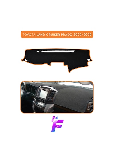 Toyota Land Cruıser Prado 2002-2009 Torpido Koruyucu Güneş Ve Yansımaya Karşı Kalkan B52