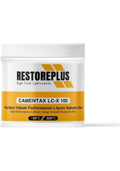 Restoreplus Camentax Lc-X 100 Pao Bazlı Yüksek Performanslı Lityum Sabunlu Ges 500 G