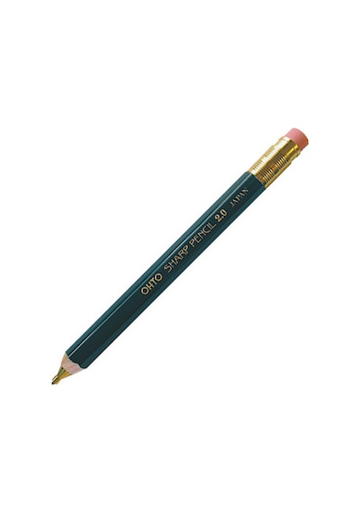 Ohto Wooden Serisi Aps-680E Versatil Kalem 2.0 Mm.Koyu  Yeşil
