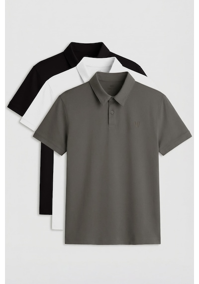 Tommylife Standart Fit Basic Polo Yaka 3lü Paket Siyah-beyaz-çağla Erkek T-shirt 87768 Siyah-beyaz-çağla Tommylife Standart Fit Basic Polo Yaka 3lü Paket Siyah-beyaz-çağla Erkek T-shirt 87768 Siyah-beyaz-çağla