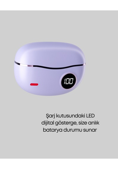 Yxg10 Kablosuz Kulaklık Bluetooth 5.4, Dokunmatik, Led Ekranlı Şarj Kutusu Diğer