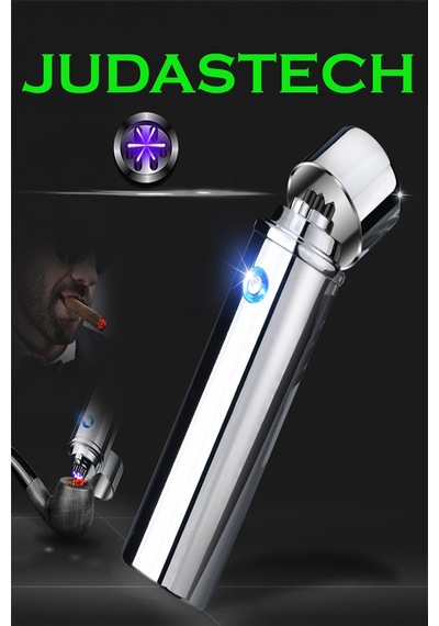Judas K15 Usb Şarjlı 6 Arc Alevsiz Çakmak -new Style