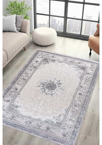 Amasra Koyu Gri Halı Yumuşak Oturma Odası Salon Çocuk Odası Mutfa Koyu Gri