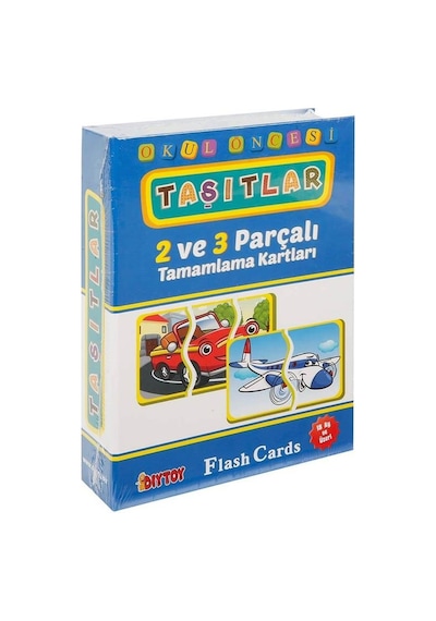 Diytoy Tamamlama Kartları Taşıtlar - Kolektif