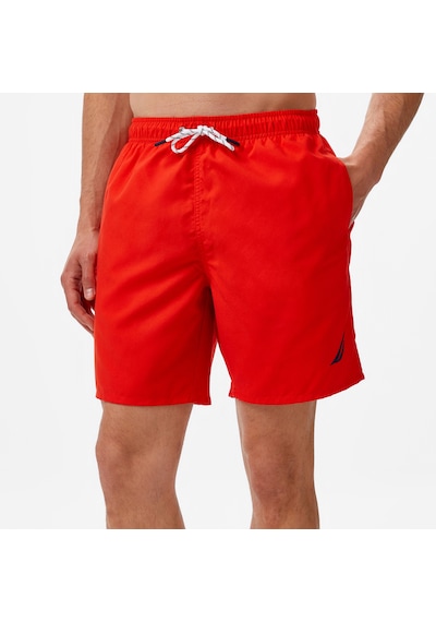 Nautica Erkek Kırmızı Regular Fit Deniz Şortu 026 T55001t Kırmızı