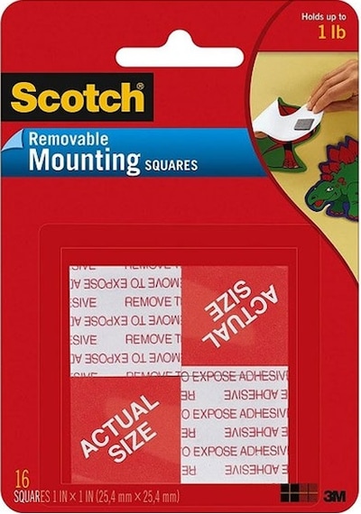 Scotch Çift Taraflı Yapışıp Çıkabilen Köpük Kareler 108