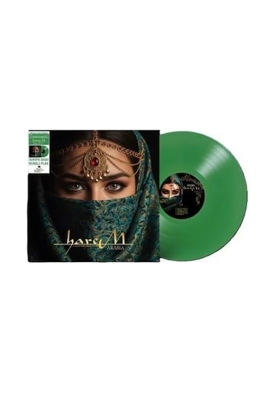 Harem Arabia Renkli Plak, Türk Perkusyon Grubu, Vinil Plak, Yeşil Renkli Lp