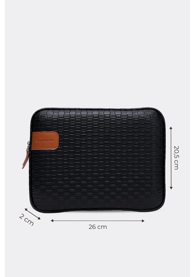 Mussen Ipad Neo Air Pro & Galaxy & Matepad & Tablet Kılıfı 11 İnç Hasır Siyah