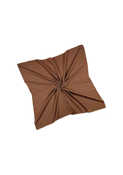 Mim Eşarp Mısırlı Eşarpları Medine Ipeği Büyük Boy Eşarp 110x110 Cm Taba