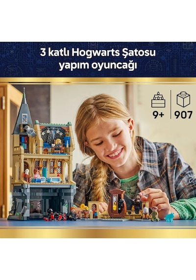 LEGO® Harry Potter™ Hogwarts™ Şatosu: Hastane Koğuşu 76463 - 9 Yaş ve Üzeri Çocuklar için Yaratıcı Oyuncak Yapım Seti (907 Parça)