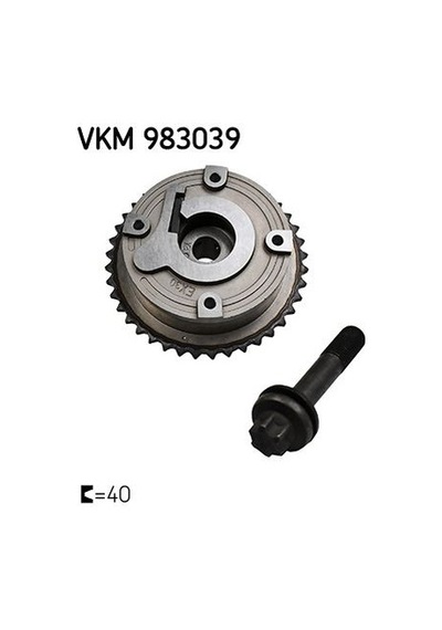 Skf Vkm 983039 Eksantrık Dıslısı Bmw F20 F30 N13 Mını R56 R57 R60 N13 Egzoz