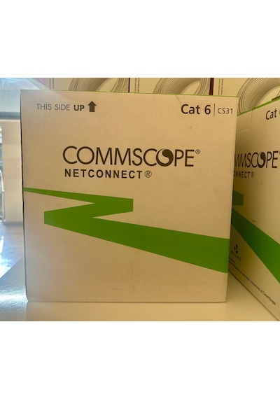 Commscope Cat 6 Halogen Free Utp 23awg Lszh 305 Metre Beyaz Cs31