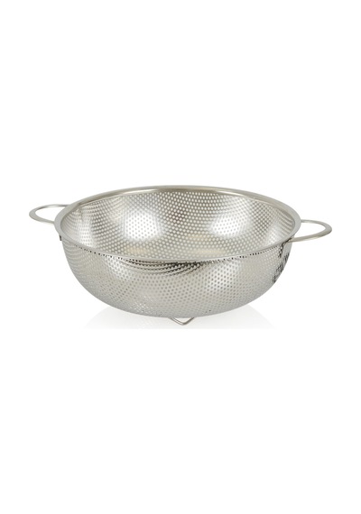 Çelik Makarna Süzgeci - 26 Cm Çok Renkli