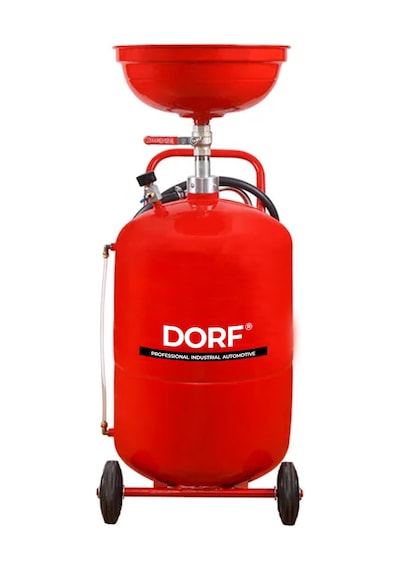 Dorf Havalı Yağ Boşaltma Tankı 100 Litre 160cm Profesyonel